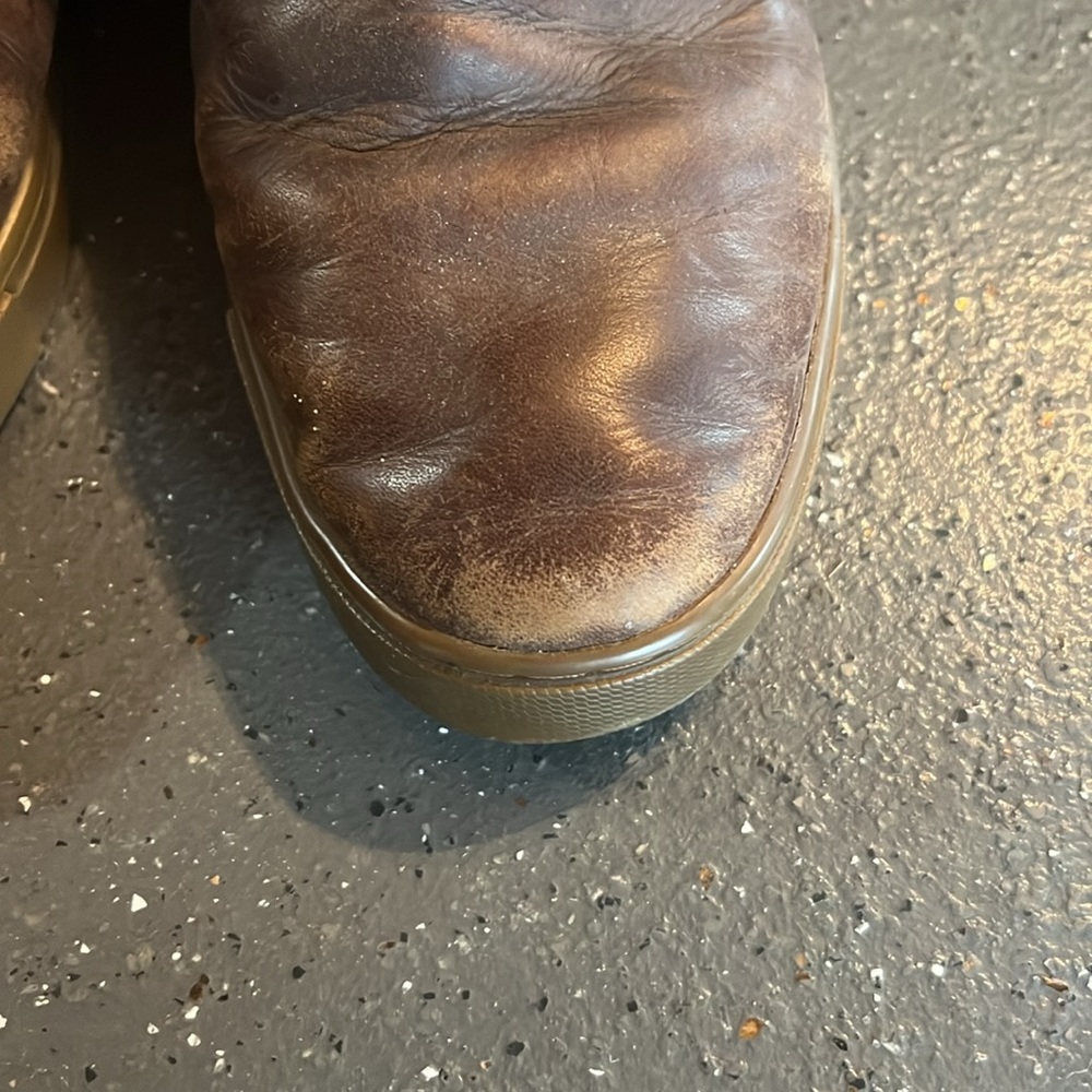 Frye leather shearling pointed toe snow boot - Picture 4 of 8